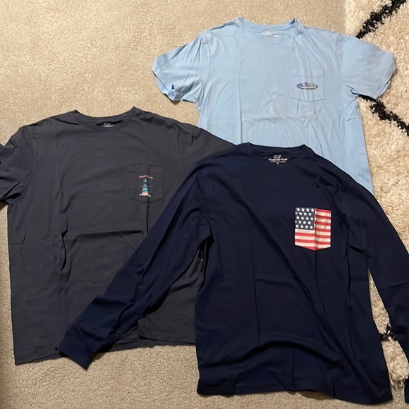 NEW 3 Vineyard Vines T- Shirt bundle - Picture 1 of 4